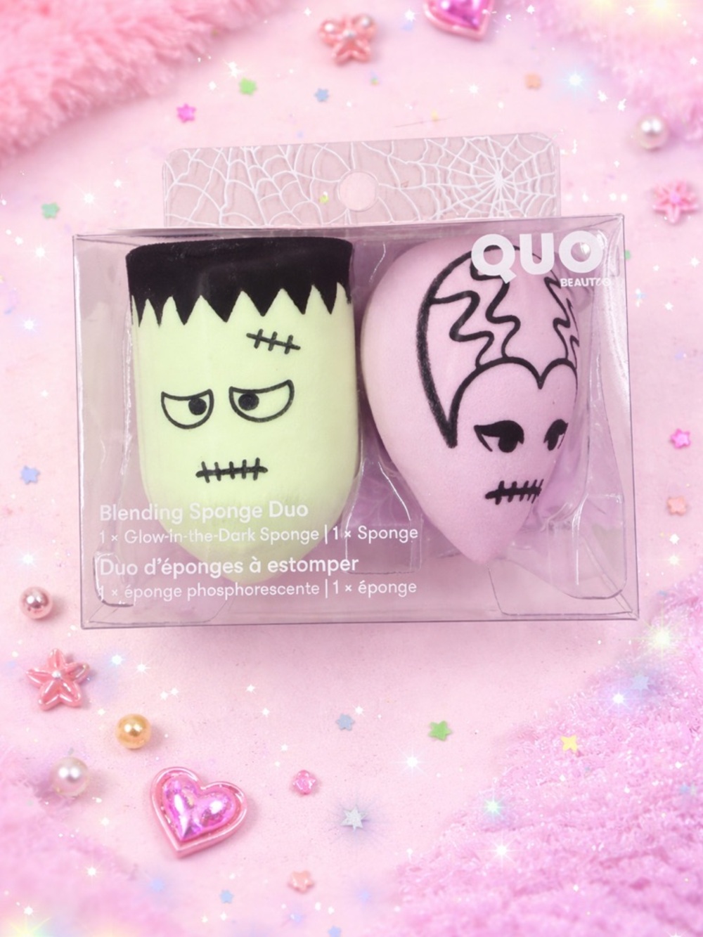 Halloween Blending Sponge Set - Green and Pink